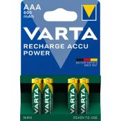 VARTA AAA rechargeable batteries X4